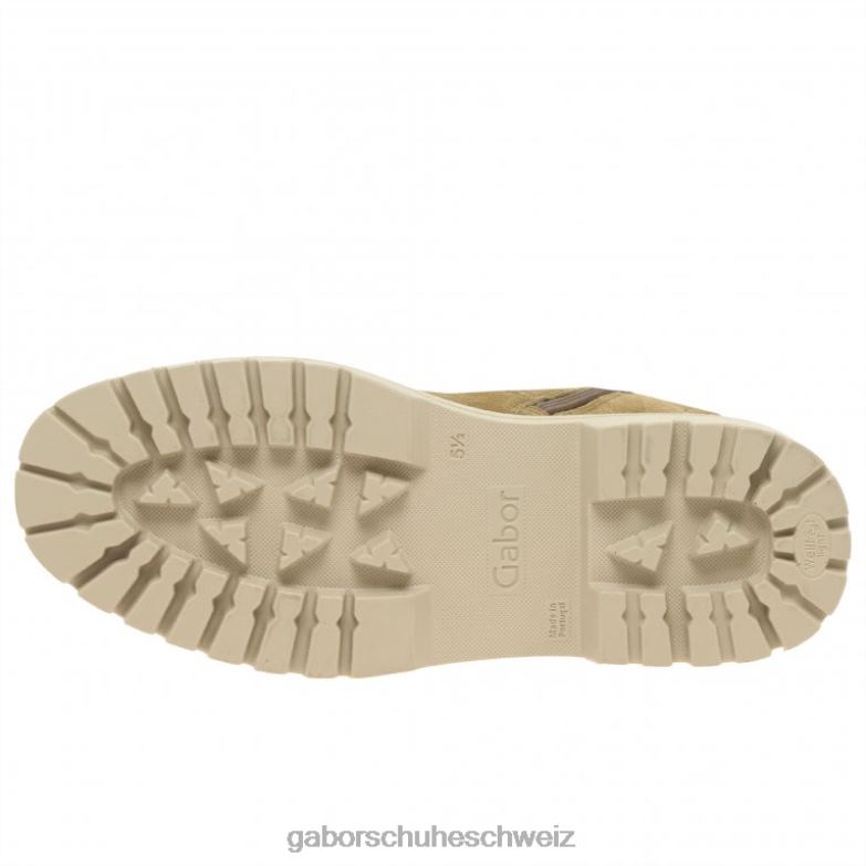 Schuhwerk Frauen Gabor Löwen-Wildleder Gazania Chelsea-Stiefel XTX02235