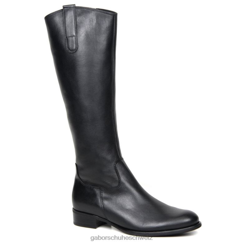 Schuhwerk Frauen Gabor Schwarz Kniehohe Stiefel von Brook XS XTX02265