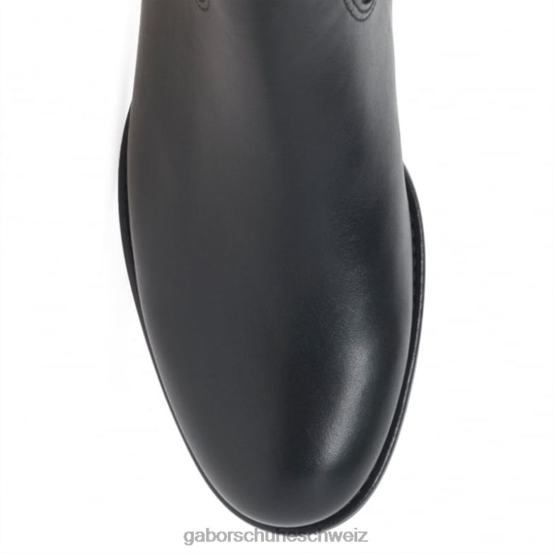 Schuhwerk Frauen Gabor Schwarz Kniehohe Stiefel von Brook XTX02264