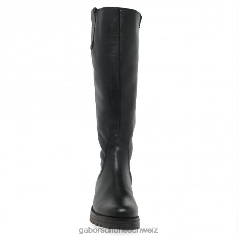 Schuhwerk Frauen Gabor Schwarz kniehohe Stiefel von Sadberge L XTX02266