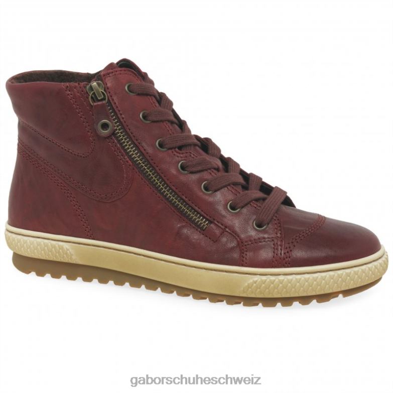 Schuhwerk Frauen Gabor Dunkelrot Bulner lässige Stiefeletten XTX02183