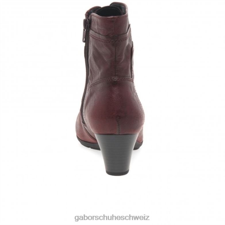 Schuhwerk Frauen Gabor Dunkelrot Nationale Stiefeletten XTX02184