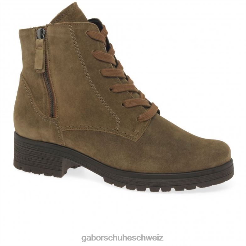 Schuhwerk Frauen Gabor Farro-Wildleder Zane-Stiefeletten XTX02207