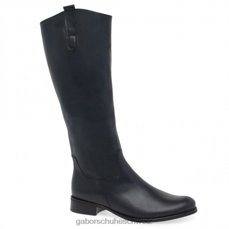 Schuhwerk Frauen Gabor Notte-Leder Brook M mittelhohe, lange Stiefel XTX02270