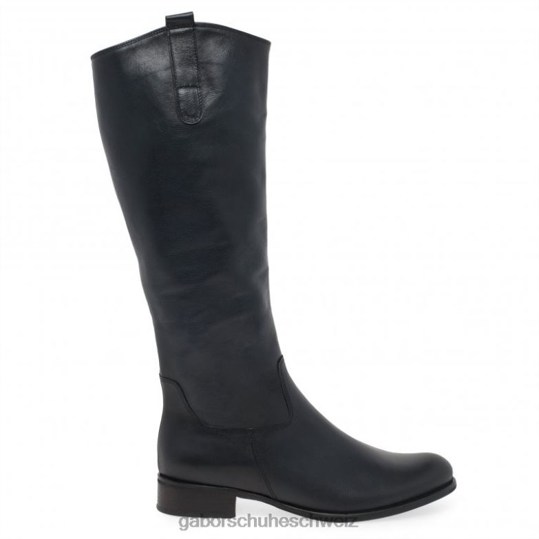 Schuhwerk Frauen Gabor Notte-Leder Brook M mittelhohe, lange Stiefel XTX02270