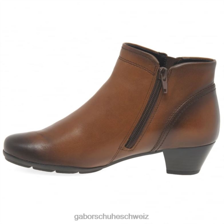 Schuhwerk Frauen Gabor Sattel Heritage-Stiefeletten XTX02188