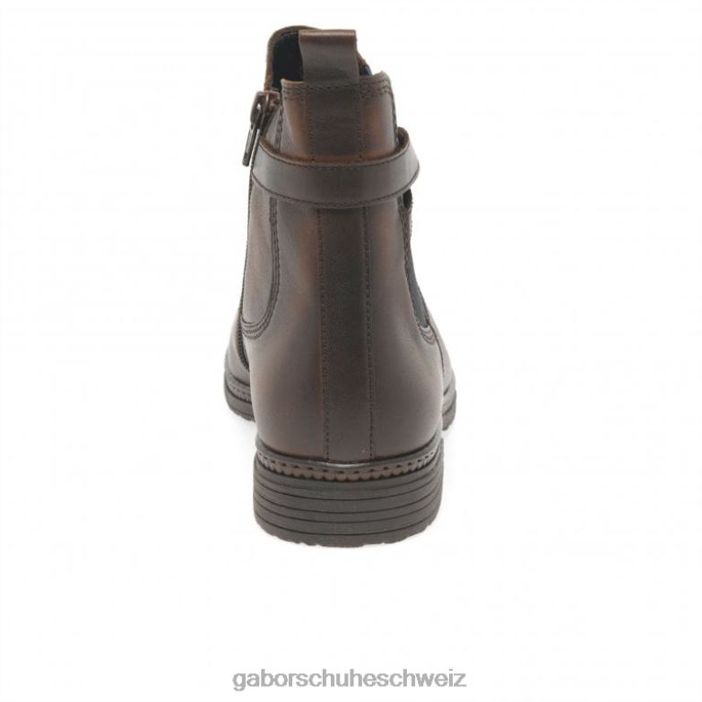 Schuhwerk Frauen Gabor Sattel Nolene Chelsea-Stiefel XTX02225