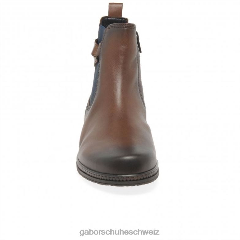 Schuhwerk Frauen Gabor Sattel Nolene Chelsea-Stiefel XTX02225