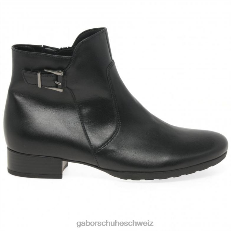 Schuhwerk Frauen Gabor Schwarz Bolan-Stiefeletten XTX02224
