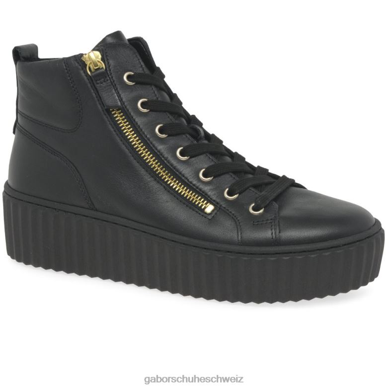 Schuhwerk Frauen Gabor Schwarz Debbie Stiefeletten XTX02250