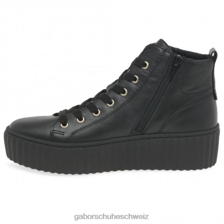 Schuhwerk Frauen Gabor Schwarz Debbie Stiefeletten XTX02250
