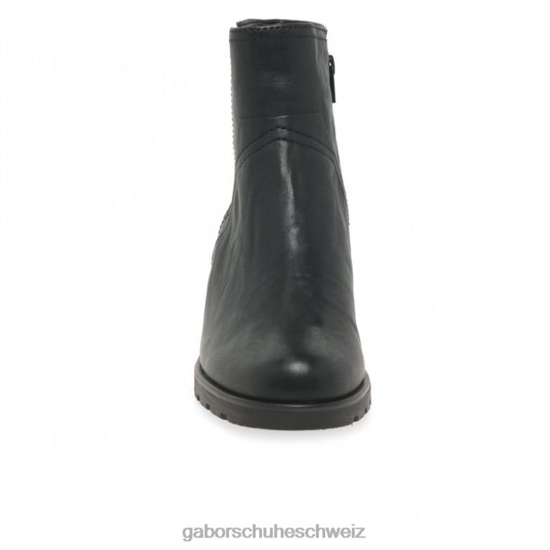 Schuhwerk Frauen Gabor Schwarz Einladungs-Stiefeletten XTX02252