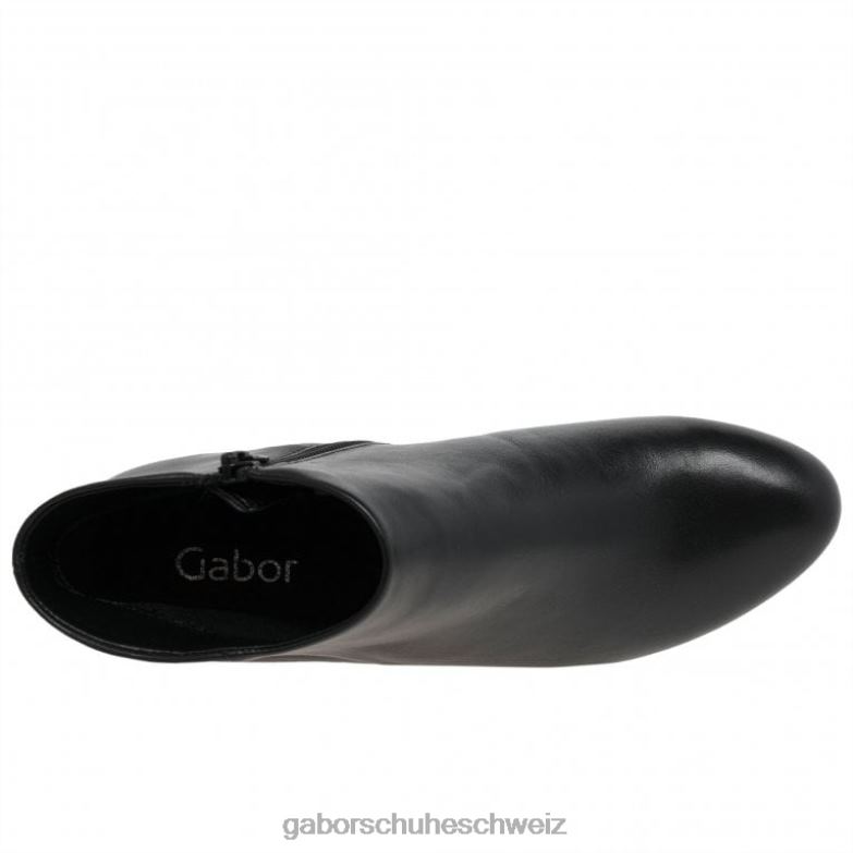 Schuhwerk Frauen Gabor Schwarz Fatale-Stiefeletten XTX02251