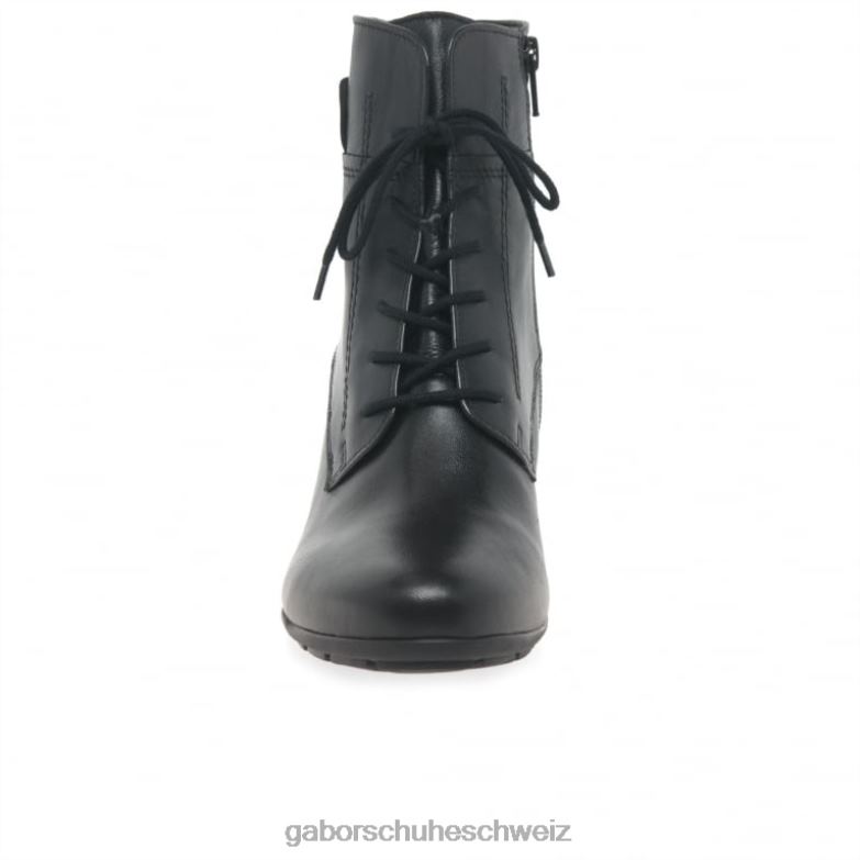 Schuhwerk Frauen Gabor Schwarz Nationale Stiefeletten XTX02185