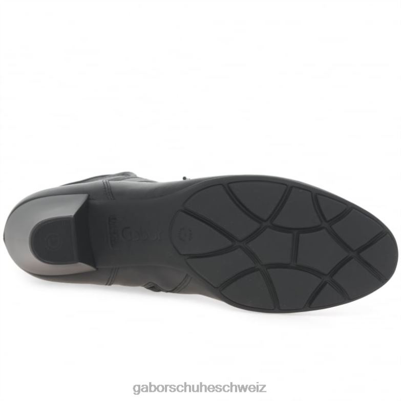 Schuhwerk Frauen Gabor Schwarz Nationale Stiefeletten XTX02185