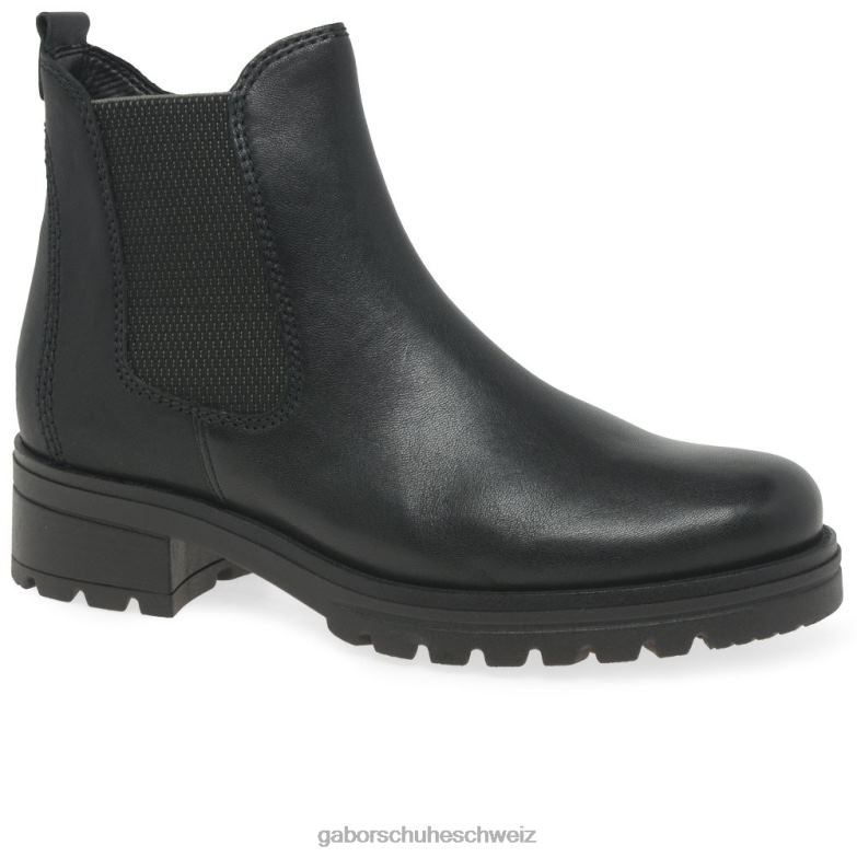 Schuhwerk Frauen Gabor Schwarz Sallis Stiefeletten XTX02231