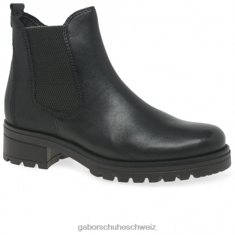 Schuhwerk Frauen Gabor Schwarz Sallis Stiefeletten XTX02231