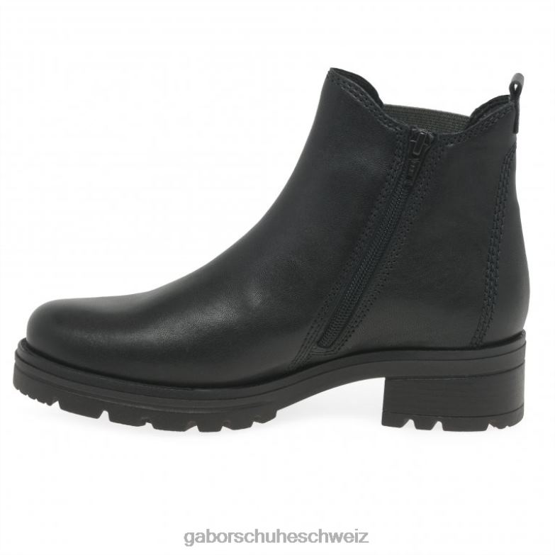 Schuhwerk Frauen Gabor Schwarz Sallis Stiefeletten XTX02231