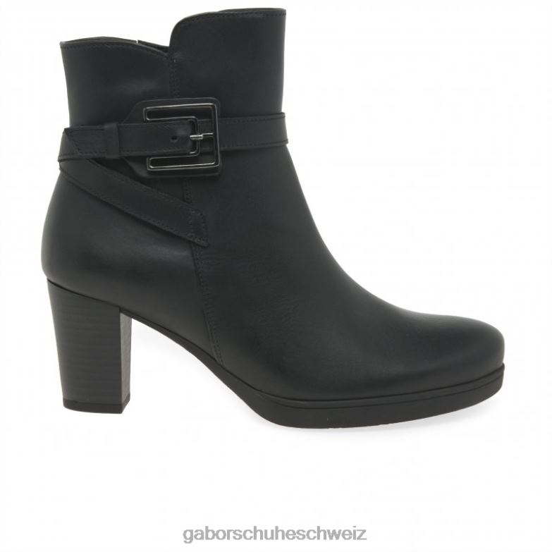Schuhwerk Frauen Gabor Schwarz Vaad Stiefeletten XTX02193