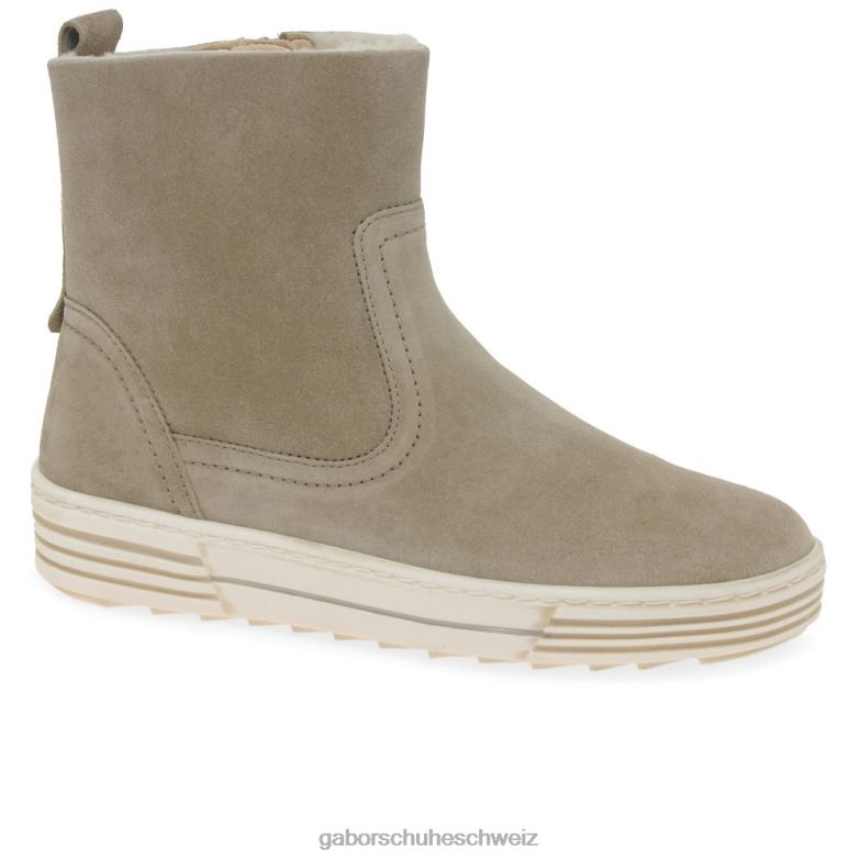 Schuhwerk Frauen Gabor Wüstenwildleder Bistro-Stiefeletten XTX02239