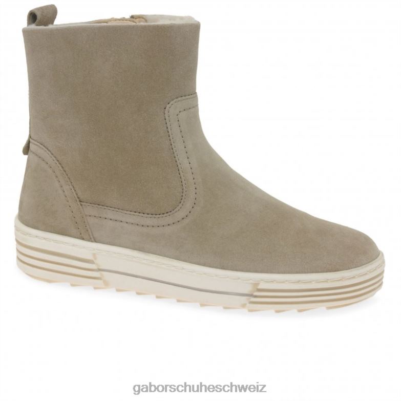 Schuhwerk Frauen Gabor Wüstenwildleder Bistro-Stiefeletten XTX02239