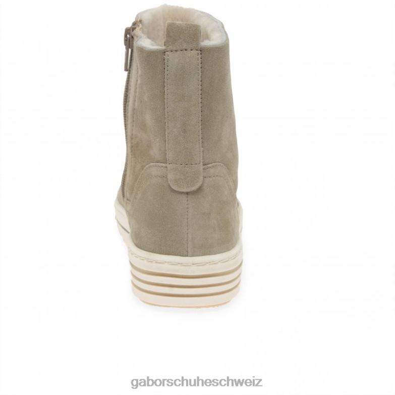 Schuhwerk Frauen Gabor Wüstenwildleder Bistro-Stiefeletten XTX02239