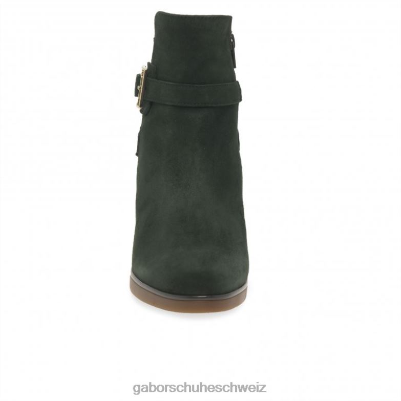 Schuhwerk Frauen Gabor dunkles Waldwildleder Vaad Stiefeletten XTX02192