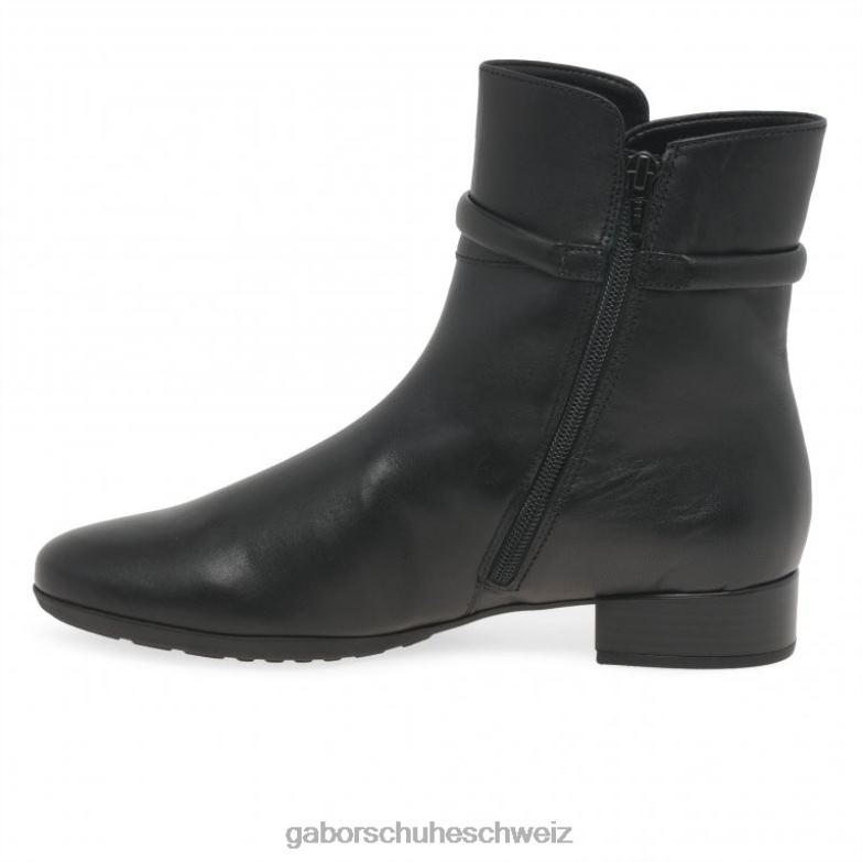 Schuhwerk Frauen Gabor schwarzes Gold Boom-Stiefeletten XTX02248